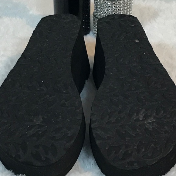 ⭐️Host Pick Twice‼️⭐️ Billabong Women’s Black Wedge Thong Sandals With Platform - Picture 10 of 11